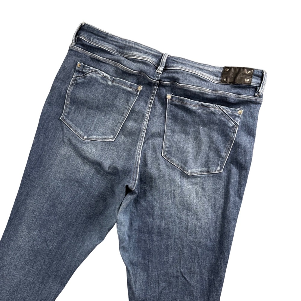 Buckle Black No 76 Men Skinny Jeans 34x32 Indie Sleaze Slim Stack Alt Streetwear